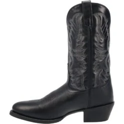 Men's Laredo 68450 12" Black Birchwood R Toe -Western Cowboy Clothing 01 68450 BK big da858906 8c68 4672 8536 481d8272beb3