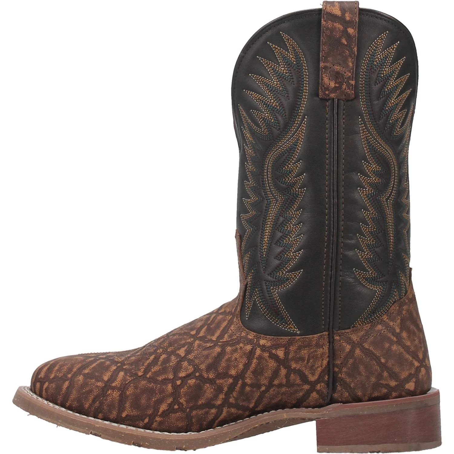 Laredo 7909 Men's 11" Pinetop Elephant Print Wide Round Toe SALE BOOT 5 Laredo 7909 Men's 11" Pinetop Elephant Print Wide Round Toe SALE BOOT - Image 3