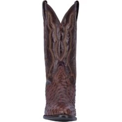 Dan Post DP3016 13" Pershing Dark Brown Full Quill Ostrich Foot R Toe (SHOP IN-STORE TOO) -Western Cowboy Clothing 01 DP3016 BN180 big 1d321822 20a8 4df5 b6d7 f6a95cacf6d8