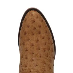 Dan Post DP3077 13" Gehrig Antique Saddle Tan Full Quill Ostrich Foot R Toe (SHOP IN-STORE TOO) -Western Cowboy Clothing 01 DP3077 BN84 big 4177c174 e733 46b1 94ae 78070fd6e8a0