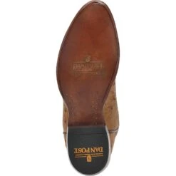 Dan Post DP3077 13" Gehrig Antique Saddle Tan Full Quill Ostrich Foot R Toe (SHOP IN-STORE TOO) -Western Cowboy Clothing 01 DP3077 BN84 big 6c6b9500 e3b1 4dfa 9c2a 6d297bdf9c22