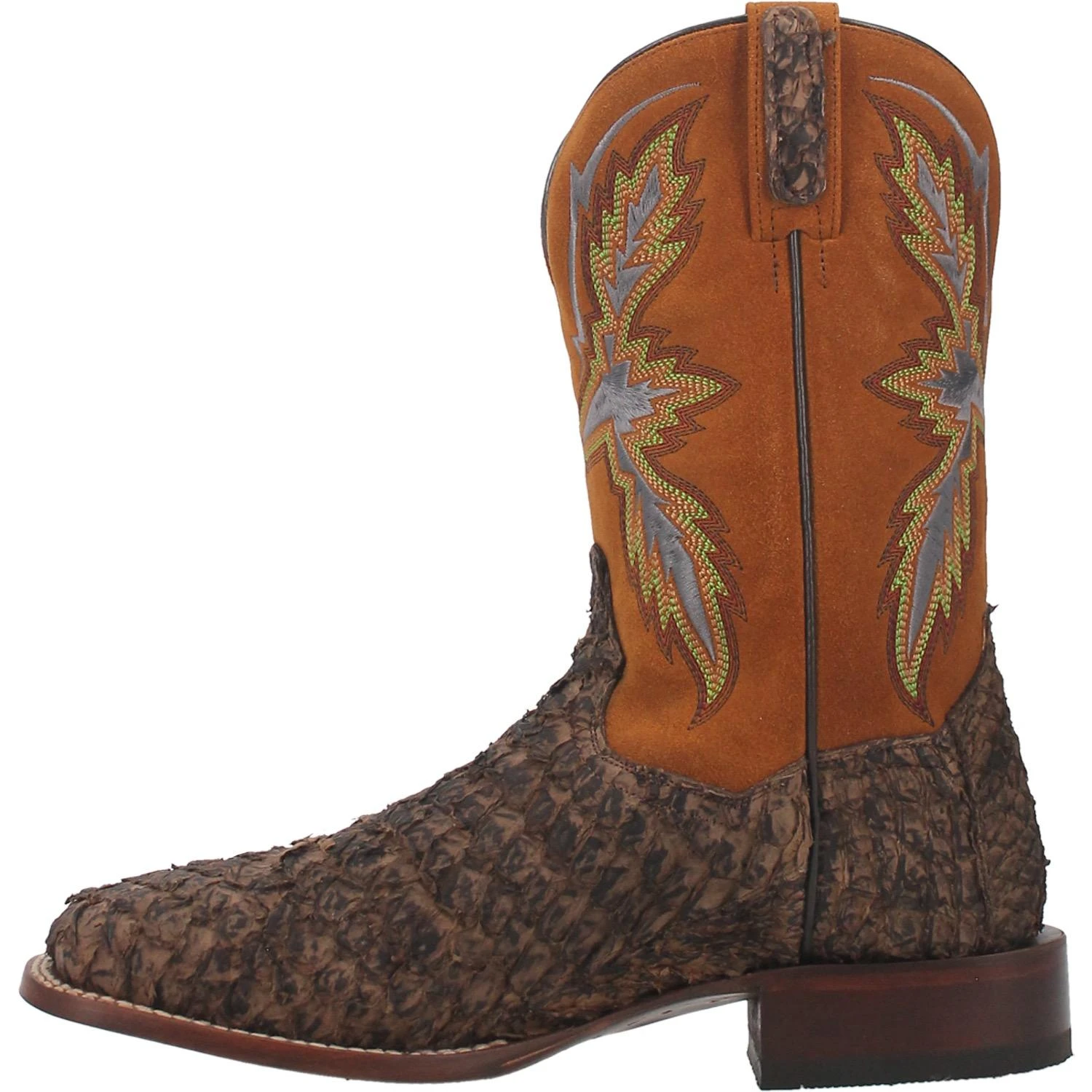 Dan Post DP4102 Men's 11" Dorsal Fish Skin Wide Square Toe Boot (SHOP IN-STORES TOO) 5 Dan Post DP4102 Men's 11" Dorsal Fish Skin Wide Square Toe Boot (SHOP IN-STORES TOO) - Image 3