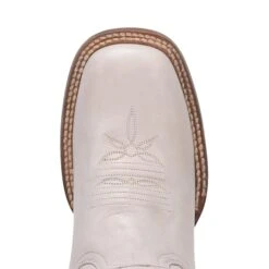 Women's Dan Post DP4999 12" Sugar White Leather Wide Square Toe (SHOP IN-STORE) -Western Cowboy Clothing 01 DP4999 WH big 9b3f97ce 7315 4db7 921a 49e932fe6f43