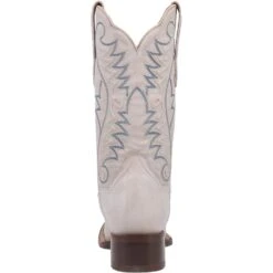 Women's Dan Post DP4999 12" Sugar White Leather Wide Square Toe (SHOP IN-STORE) -Western Cowboy Clothing 01 DP4999 WH big f081858e c4fa 472c a0fe 6f12b4f095f7