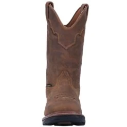 DAN POST DP69482 Men's 11" Blayde Steel Toe Saddle Tan Waterproof Wide Square Toe -Western Cowboy Clothing 01 DP69482 BN87 big f030a2d6 08df 4d87 ab28 b0dd13d9ea14