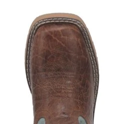 Children's Dan Post DPC2918 Lil' Bisbee Leather Wide Square Toe SALE BOOT -Western Cowboy Clothing 01 DPC2918 BN20 big 6bbd1b54 442c 4e06 b4f3 54608e872d85