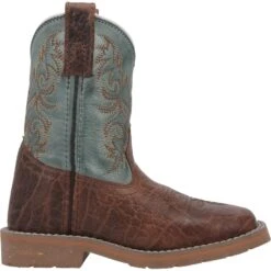 Children's Dan Post DPC2918 Lil' Bisbee Leather Wide Square Toe SALE BOOT -Western Cowboy Clothing 01 DPC2918 BN20 big 7d0de670 9a84 456c 99c1 09f086511fa6