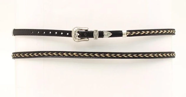Twister Black 3/8 Genuine Braided Horsehair Hatband 0274801 3 Twister Black 3/8 Genuine Braided Horsehair Hatband 0274801