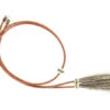 Twister 0295302 Brown Genuine Leather Stampede Strings With Horsehair Tassels -Western Cowboy Clothing 0295302