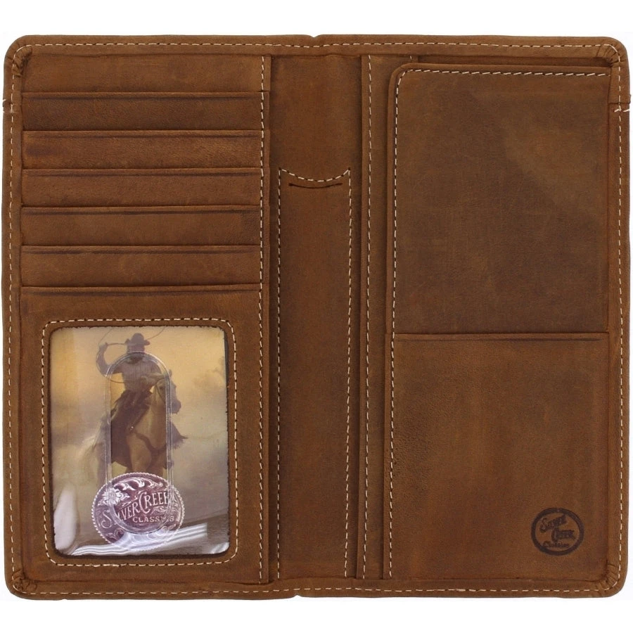 Silver Creek 06209 Western Classic Checkbook Wallet 4 Silver Creek 06209 Western Classic Checkbook Wallet - Image 2