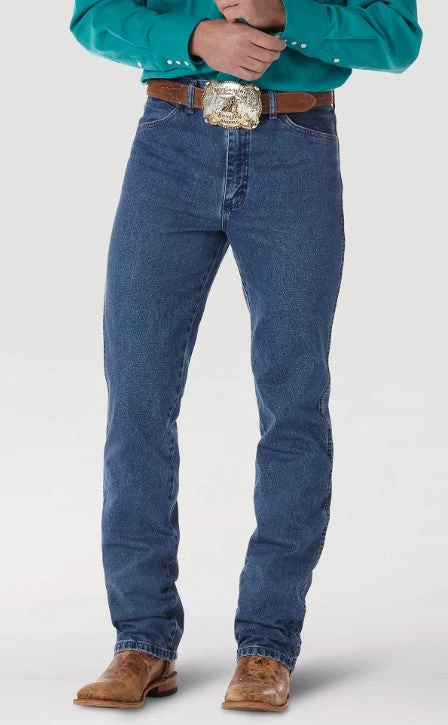 Wrangler 0936GBK Men's Stonewashed Prewashed Cowboy Cut® Slim Fit Jean (SHOP IN-STORE TOO) 4 Wrangler 0936GBK Men's Stonewashed Prewashed Cowboy Cut® Slim Fit Jean (SHOP IN-STORE TOO) - Image 2