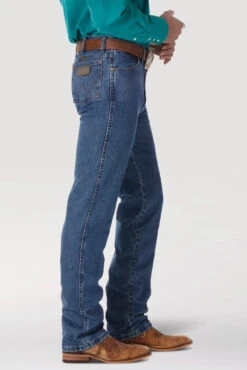 Wrangler 0936GBK Men's Stonewashed Prewashed Cowboy Cut® Slim Fit Jean (SHOP IN-STORE TOO) 9 Wrangler 0936GBK Men's Stonewashed Prewashed Cowboy Cut® Slim Fit Jean (SHOP IN-STORE TOO) -Western Cowboy Clothing 0936GBK 2