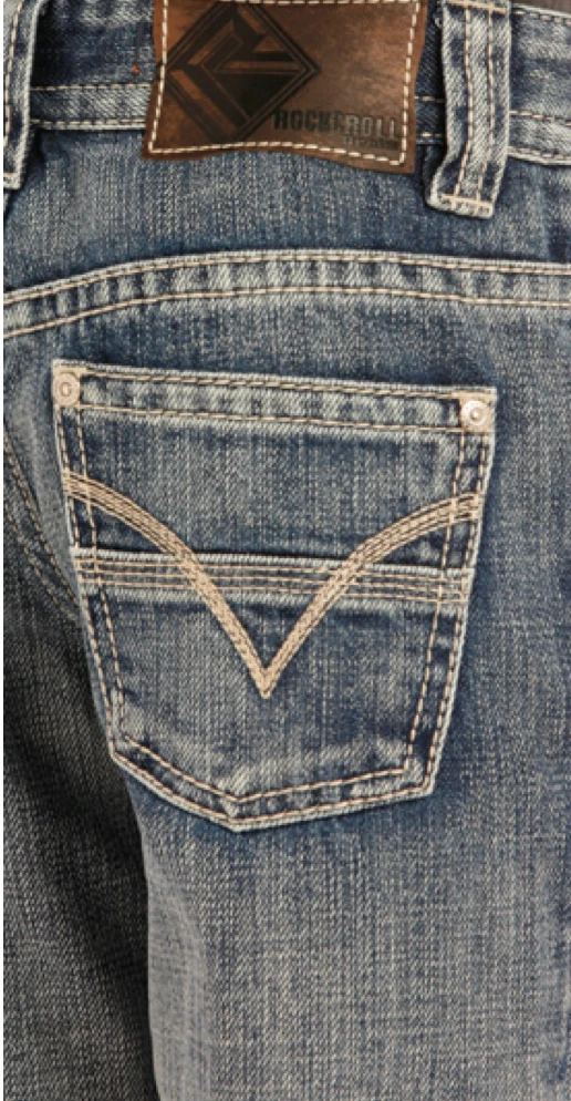 Boy's Panhandle Rock & Roll BB-1467 Regular Fit Boot Cut Jean 3 Boy's Panhandle Rock & Roll BB-1467 Regular Fit Boot Cut Jean