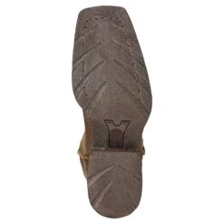 Men's Ariat 10002317 11" Rambler Earth Brown Wide Square Toe -Western Cowboy Clothing 10002317 sole