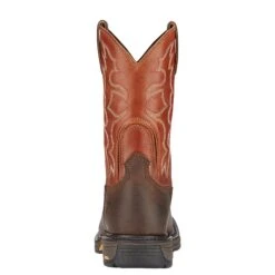 Men's Ariat 10005888 11" Workhog Dark Earth Wide Square Toe 9 Men's Ariat 10005888 11" Workhog Dark Earth Wide Square Toe -Western Cowboy Clothing 10005888 heel