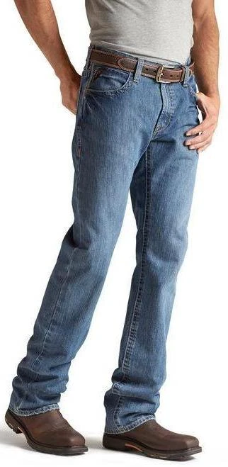 Men's Ariat FR 10012552 M4 Low Rise Basic Boot Cut Jean 4 Men's Ariat FR 10012552 M4 Low Rise Basic Boot Cut Jean - Image 2