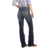 Women's Ariat 10017510 R.E.A.L. Mid Rise Stretch Entwined Boot Cut Jean -Western Cowboy Clothing 10017510 back