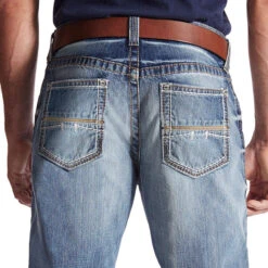 Men's Ariat 10017511 M4 Low Rise Coltrane Boot Cut Jean -Western Cowboy Clothing 10017511 01