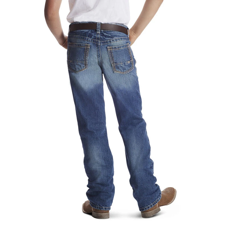 Boys Ariat 10018345 B4 Boundary Dakota Boot Cut Jean 3 Boys Ariat 10018345 B4 Boundary Dakota Boot Cut Jean