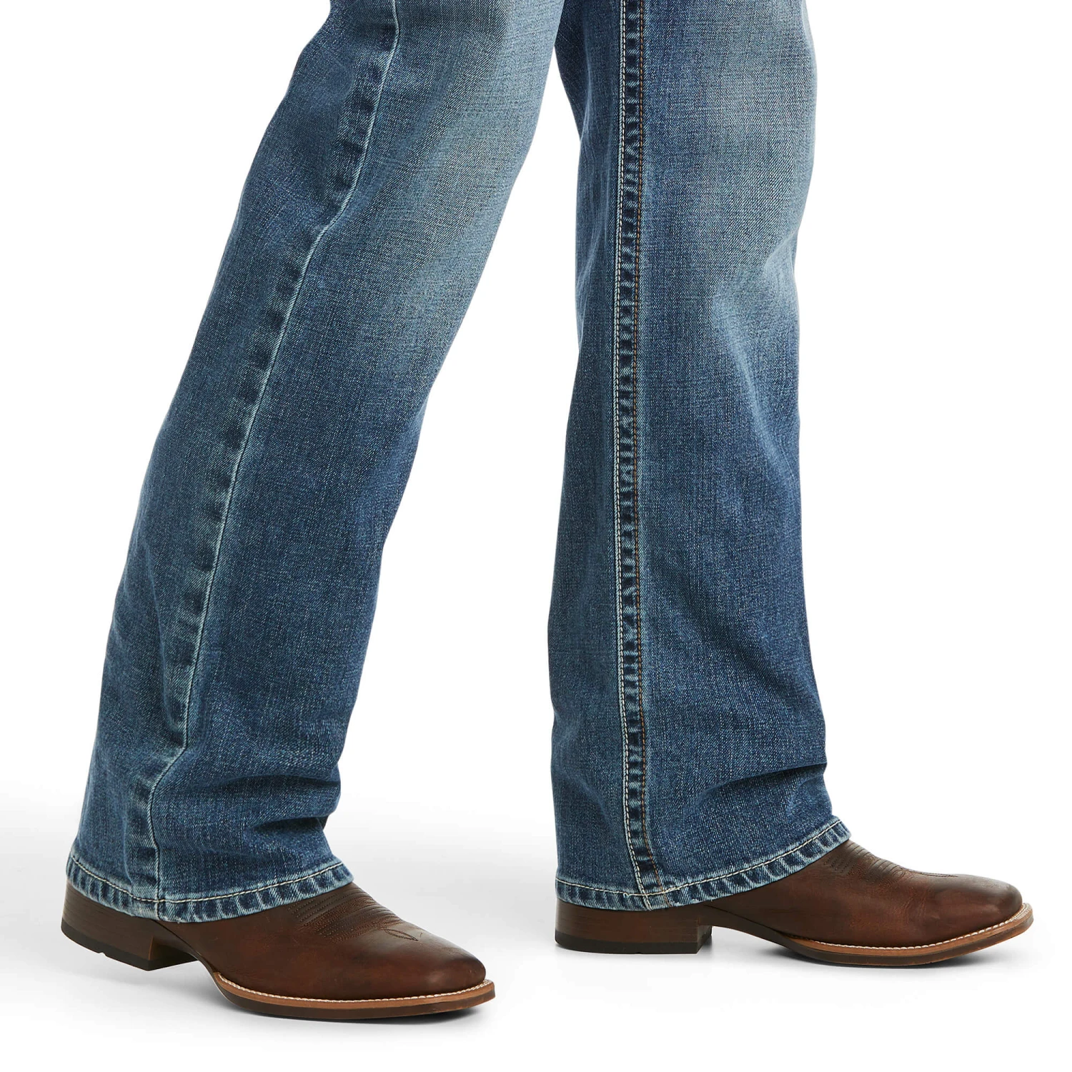 Men's Ariat 10021879 M5 Slim Stretch Stillwell Stackable Straight Leg Jean 8 Men's Ariat 10021879 M5 Slim Stretch Stillwell Stackable Straight Leg Jean - Image 6
