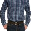 Men's Ariat 10028199 Trafton Pro Long Sleeve Shirt -Western Cowboy Clothing 10028199 front