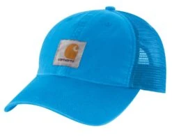 Carhartt 100286-HA6 Azure Blue Buffalo Canvas Mesh Back
