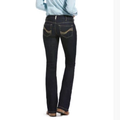 Women's Ariat 10032300 R.E.A.L. Mid Rise Stretch Cool & Durable Boot Cut Jean