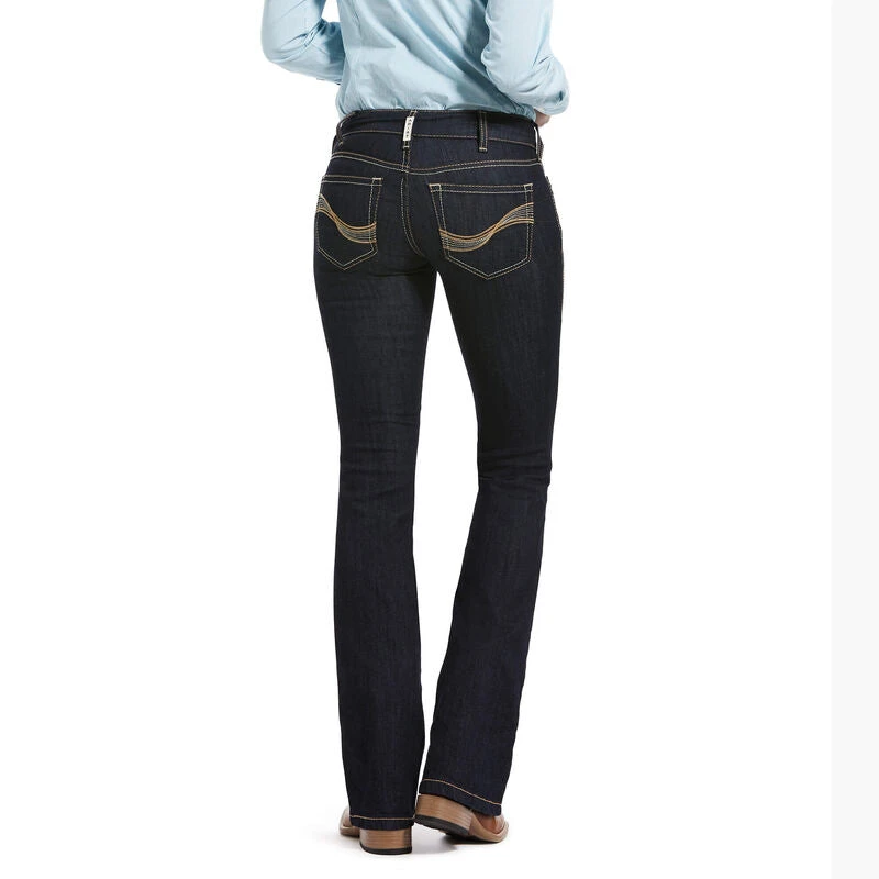 Women's Ariat 10032300 R.E.A.L. Mid Rise Stretch Cool & Durable Boot Cut Jean 3 Women's Ariat 10032300 R.E.A.L. Mid Rise Stretch Cool & Durable Boot Cut Jean