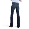 Women's Ariat 10039598 Rascal Blue Trouser Perfect Rise London Wide Leg Jean -Western Cowboy Clothing 10039598 back