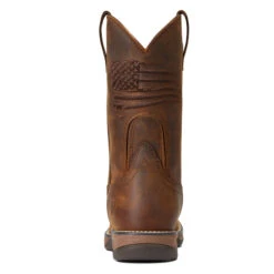 Women’s Ariat 10040369 Anthem Patriot Waterproof Western Wide Square Toe Boot -Western Cowboy Clothing 10040369 heel