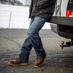 Men's Ariat 10042210 M4 Relaxed Hugo Boot Cut Jean -Western Cowboy Clothing 10042210 lifestyle