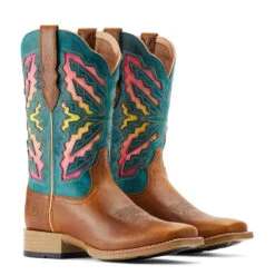 Women's Ariat 10044443 Laney VenTEK Western Boot Square Toe