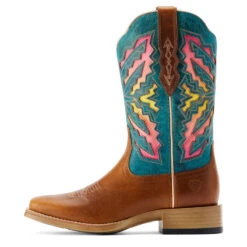 Women's Ariat 10044443 Laney VenTEK Western Boot Square Toe -Western Cowboy Clothing 10044443 side