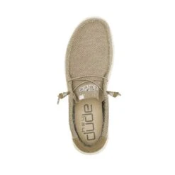 Men's Hey Dude 40161-202 Wally Sox Stitch Sand Shoe (also Has Women's And Youth Sizes) -Western Cowboy Clothing 110350504 WALLY SOX SAND 06