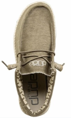 Men's Hey Dude 110383109 Wally Stretch Clay Shoe -Western Cowboy Clothing 110383109 4