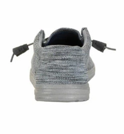 Men's Hey Dude 111033000 Wally B Sox Grey Shoe *CLOSEOUT* -Western Cowboy Clothing 111033000 WALLY B SOX GREY 05WEB 2048x2048 14839.1614792585