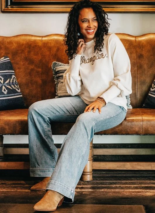 Women's Wrangler 112321429 Emma Retro® The Green High-Rise Trouser Jean 7 Women's Wrangler 112321429 Emma Retro® The Green High-Rise Trouser Jean - Image 5