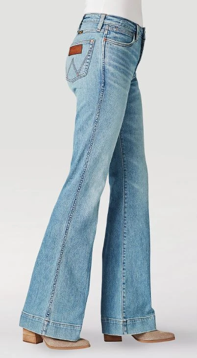 Women's Wrangler 112321429 Emma Retro® The Green High-Rise Trouser Jean 5 Women's Wrangler 112321429 Emma Retro® The Green High-Rise Trouser Jean - Image 3