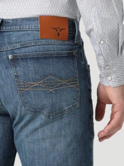 Men's Wrangler 112323415 20X®42 Vintage Trail Ride Slim Fit Boot Cut Jean (SHOP IN-STORE) 10 Men's Wrangler 112323415 20X®42 Vintage Trail Ride Slim Fit Boot Cut Jean (SHOP IN-STORE) -Western Cowboy Clothing 112323415 4