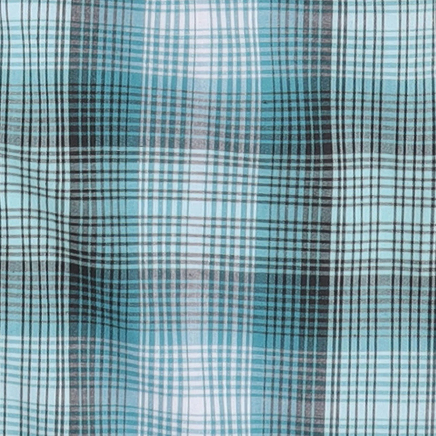 Boy's Wrangler 112330338 Teal Plaid Logo Western Snap Shirt 6 Boy's Wrangler 112330338 Teal Plaid Logo Western Snap Shirt - Image 4