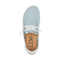 Women's Hey Dude 121412412 Wendy Boho Light Denim Shoe -Western Cowboy Clothing 121412412 WENDY BOHO LIGHT DENIM 06 1024x1024 1a02a2fe 0500 4afb aaa4 dd5ca26b5638