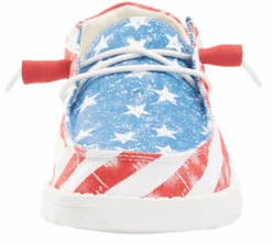 Women's Hey Dude 121412698 Wendy Star Spangled Shoe -Western Cowboy Clothing 121412698 6