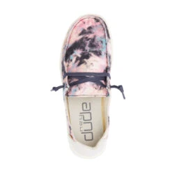 Women's Hey Dude 121415043 Wendy Tie Dye Navy Pink Shoes *CLOSEOUT* -Western Cowboy Clothing 121415043 WENDY TIE DYE NAVY PINK 06 1024x1024 bc307e54 37f4 440b 97a4 52cb35561d66