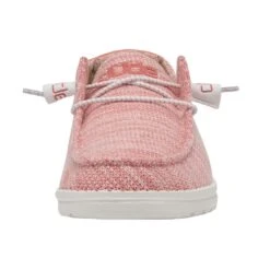 Women's Hey Dude 121415071 Wendy Stretch Coral Pearl -Western Cowboy Clothing 121415071 WENDY STRETCH CORAL PEARL LEFT 4 1