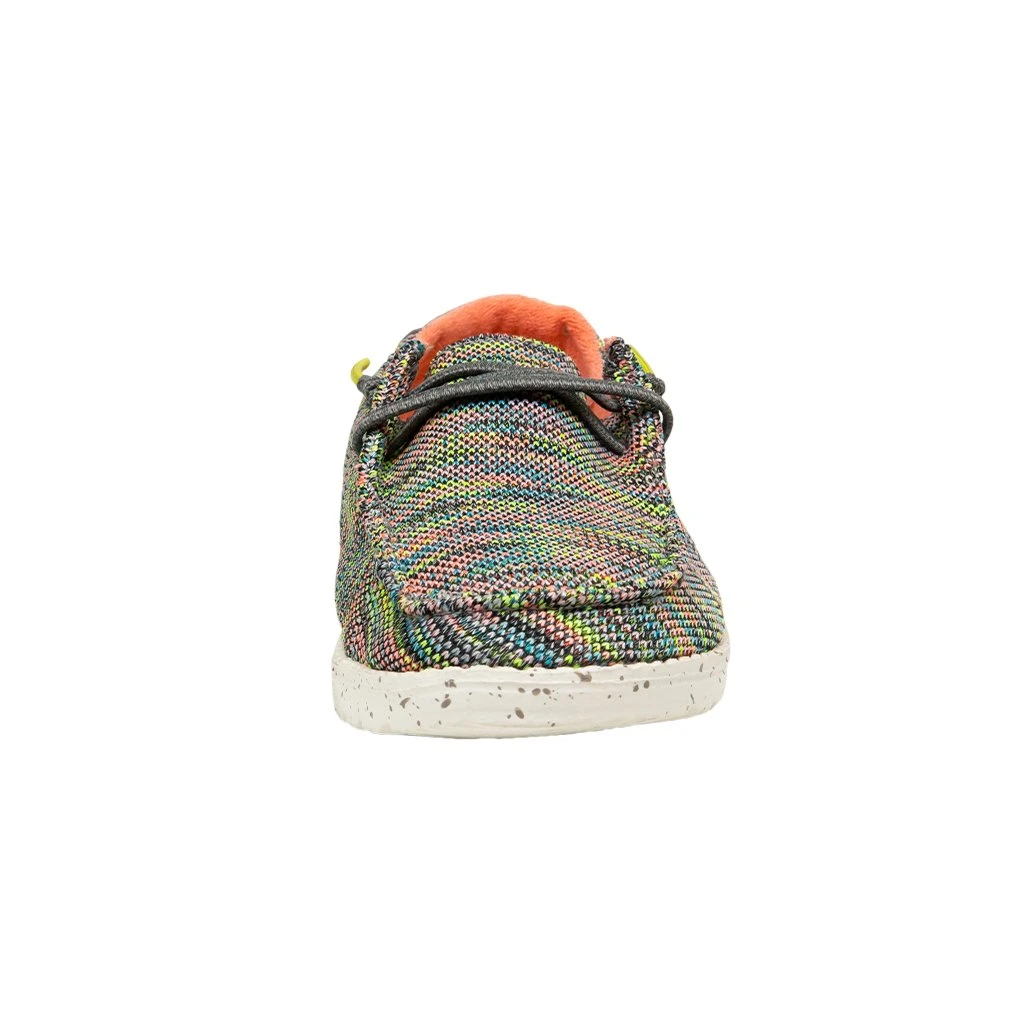 Women's Hey Dude 121928341 Wendy Sox Peacock Pink Shoe 5 Women's Hey Dude 121928341 Wendy Sox Peacock Pink Shoe - Image 3