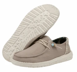 Women's Hey Dude 122155005 Wendy Natural Rose Shoe *CLOSEOUT*