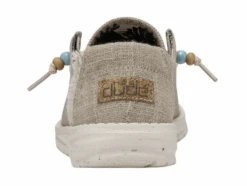 Women's Hey Dude 122155005 Wendy Natural Rose Shoe *CLOSEOUT* -Western Cowboy Clothing 122155005 6