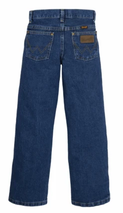 Wrangler Boy's Wranger 13BGSHD George Strait Heavyweight Stone Denim Cowboy Cut® Collection Original Fit Jeans (8-16)