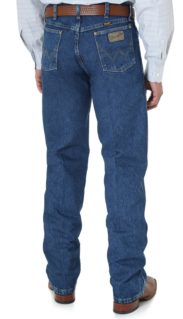 Men's Wrangler 13MGSHD Heavyweight Stone Denim Prewashed George Strait Cowboy Cut® Original Fit Jean (SHOP IN-STORES TOO) 3 Men's Wrangler 13MGSHD Heavyweight Stone Denim Prewashed George Strait Cowboy Cut® Original Fit Jean (SHOP IN-STORES TOO)