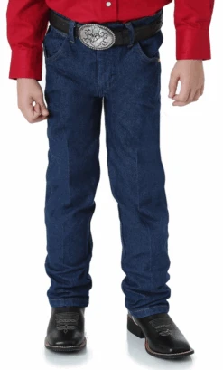 Little Boy's Wrangler 13MWZJP Prewashed Indigo Cowboy Cut® Collection Original Fit Jeans (1T-7) 8 Little Boy's Wrangler 13MWZJP Prewashed Indigo Cowboy Cut® Collection Original Fit Jeans (1T-7) -Western Cowboy Clothing 13MWZJPfront